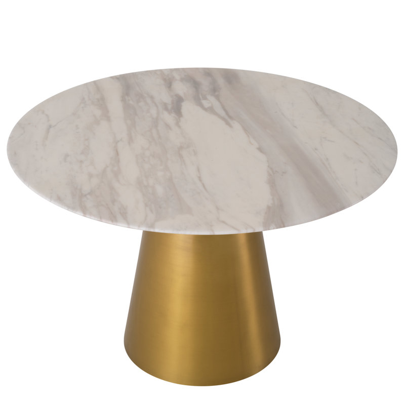 Nathan Round Marble Top Dining Table