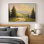 «Golden Sunset Mountain Trail», impression sur toile, impression sur toile encadrée