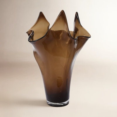 Peaked Glass Vase 12.5"x 18.5"