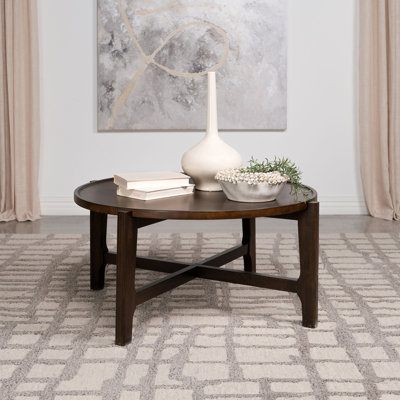 Mavis Round Solid Wood Coffee Table