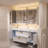 American modern simple bathroom cabinet