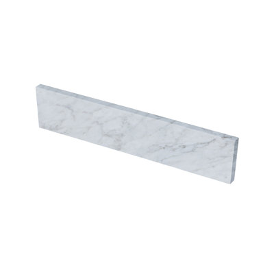 21.25" Side Splash Natural Carrara
