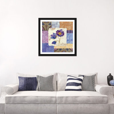 «Tile Poppies I» par Silvia Vassileva - impression d'art graphique