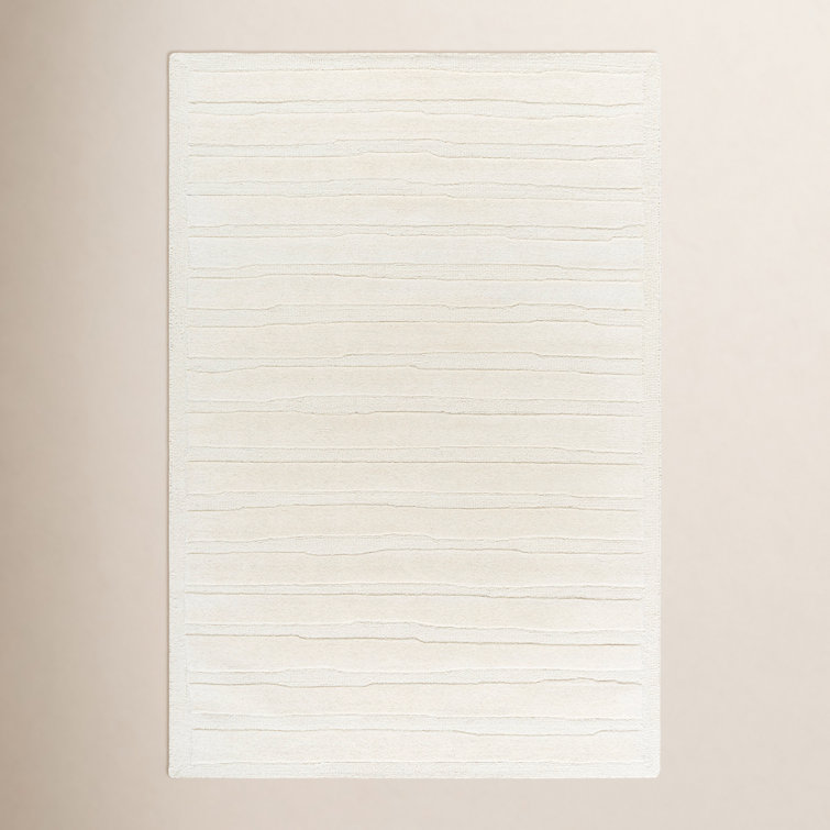 Polett Hand Tufted Wool Beige Rug