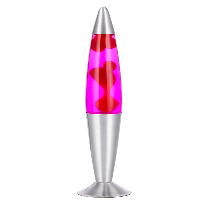 Bolbirer Lava Lamp, Pink, 42cm