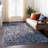 Machine Washable Indoor/Outdoor Chantille ACN2412 Botanical Rug-2068382822