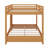 Queen Size Bunk Bed With Ladder-1335159410