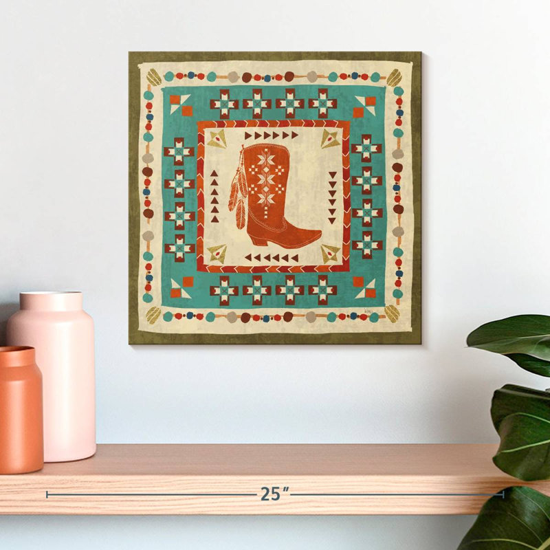 Southwest At Heart Tile III, H 16 po x l 16 po