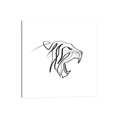 Tiger by Dane Khy - Wrapped Canvas Gallery-Wrapped Canvas Giclée