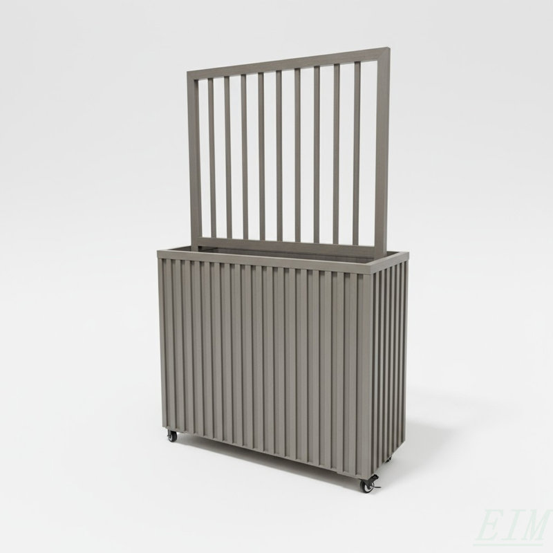 Grove Divider Planter- Grey Brown