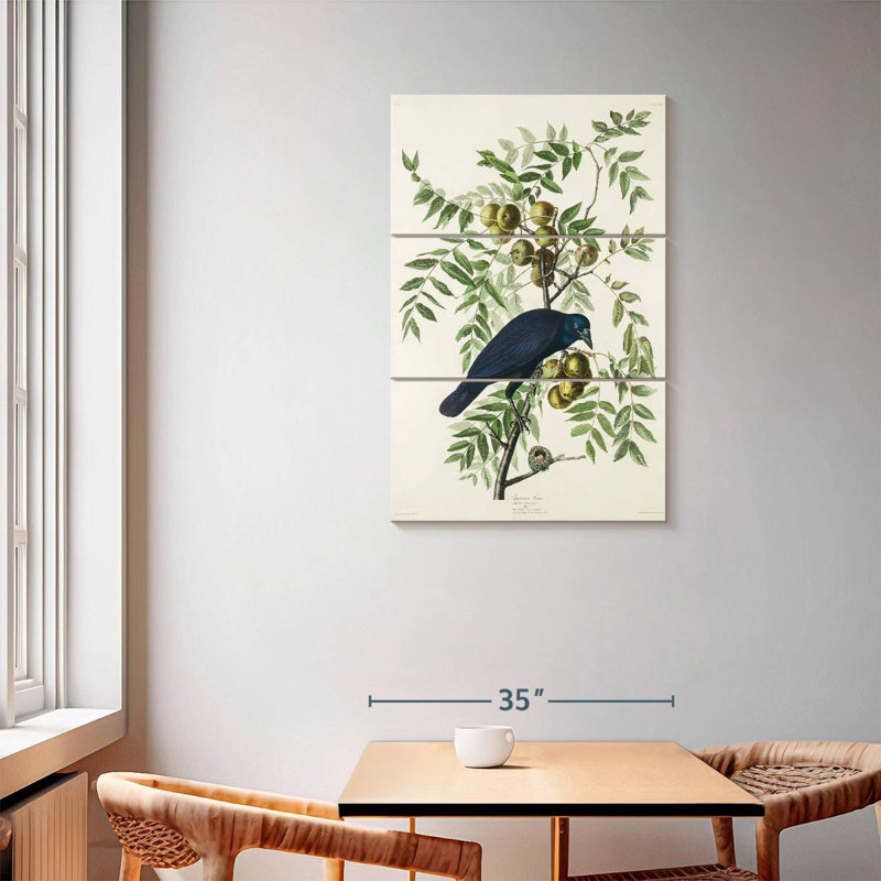 Brampt American Crow, 57" H x 36" W