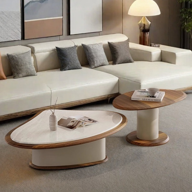 Simple personality coffee table combination