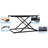 Adjustable Height Plastic / Acrylic Steel Standing Desk Converter