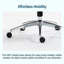 Chaise de bureau pivotante 360 °-1850799735