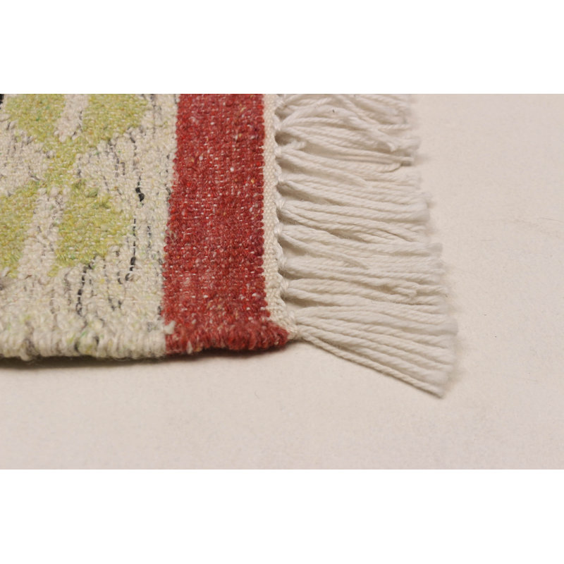 Kilim rouge Ankara 5 pi 6 po x 7 pi 9 po