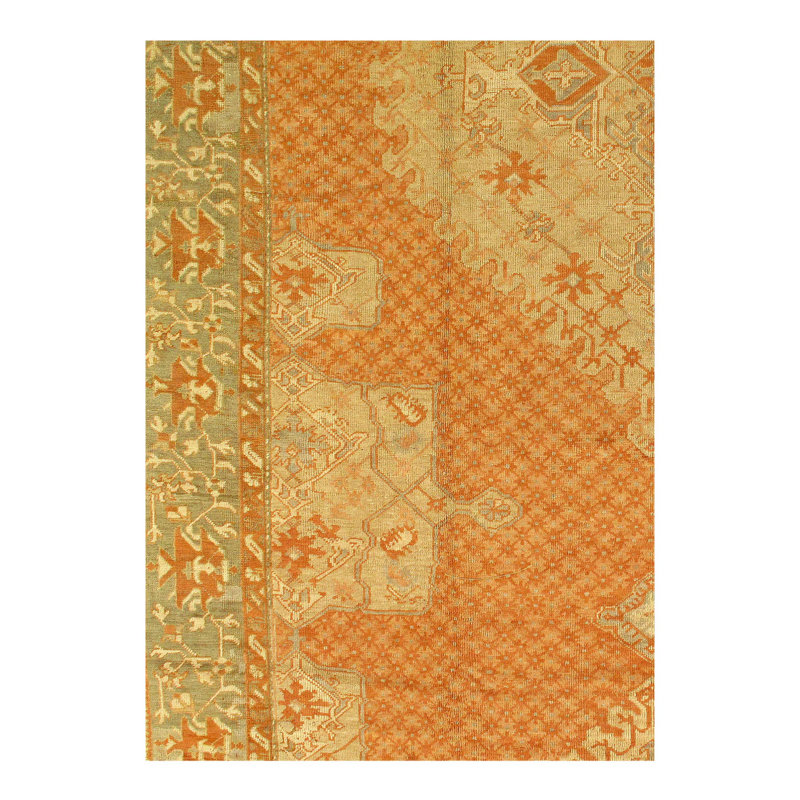 One-of-a-Kind Rectangle 11' X 15'4" Hand Knotted Area Rug