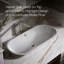 Iron Plains® Metal Oval Dual Mount Bathroom Sink with Overflow-2144077121