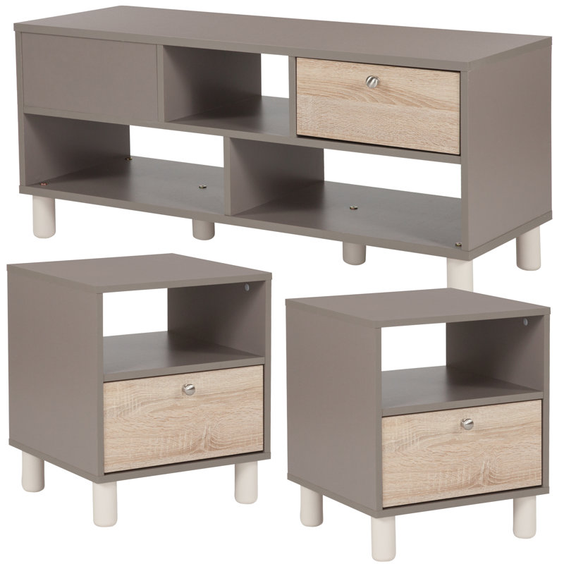 ensemble de tables basses 3 pièces Malachi
