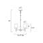 Lustre classique / traditionnel 3 lumières Aidan-James-938210475