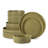 MODAN 12 Piece Stoneware Dinnerware Set - Service for 4-91230448