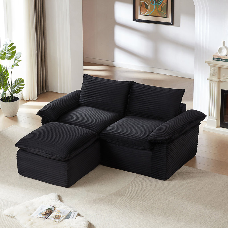 Modern Corduroy Cloud Sofa
