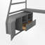 Lit mezzanine avec rangement et escalier Heiki-124128123-69125969