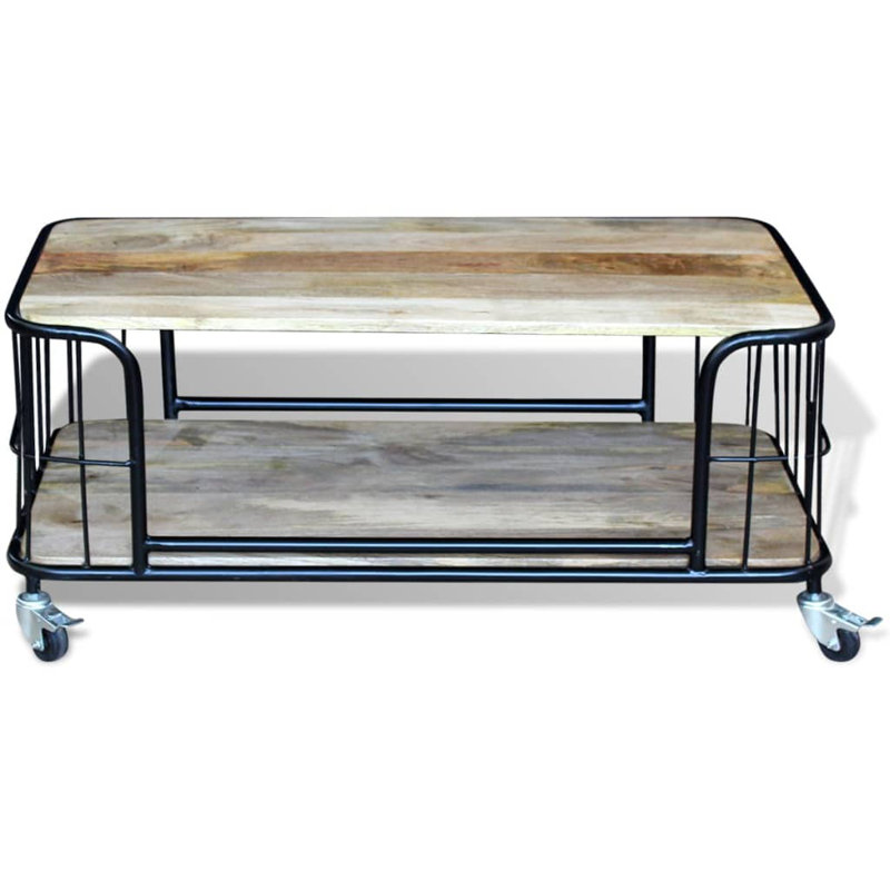 Frame Single Coffee Table with Storage