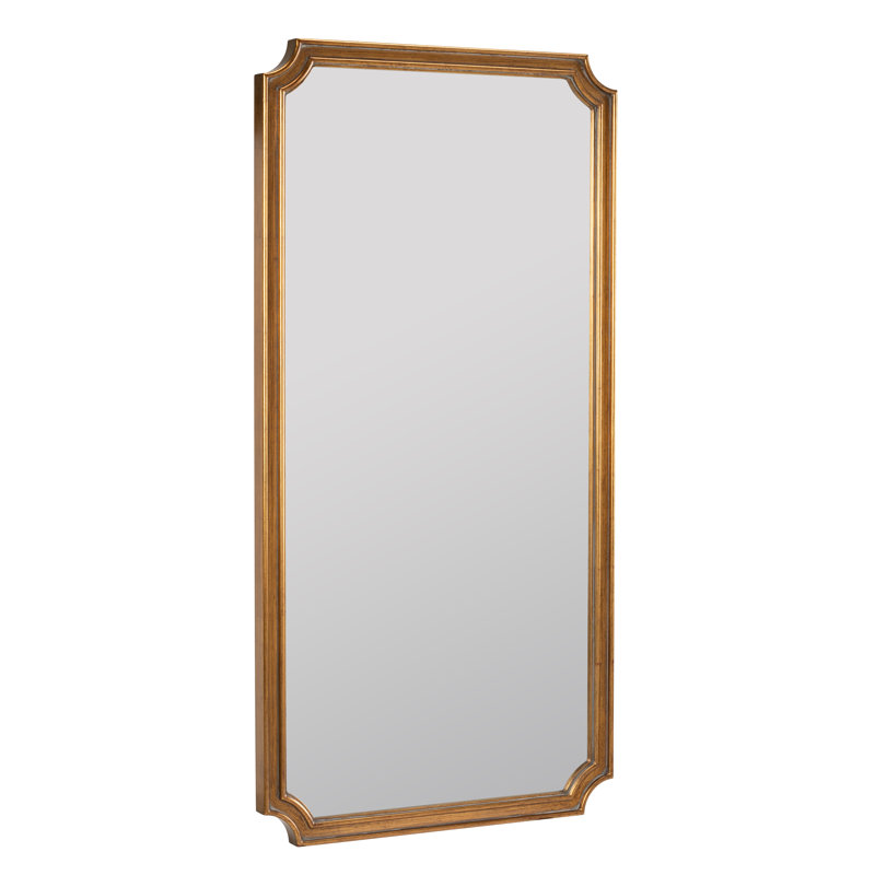 Winslow Notched Wood Wall Mirror