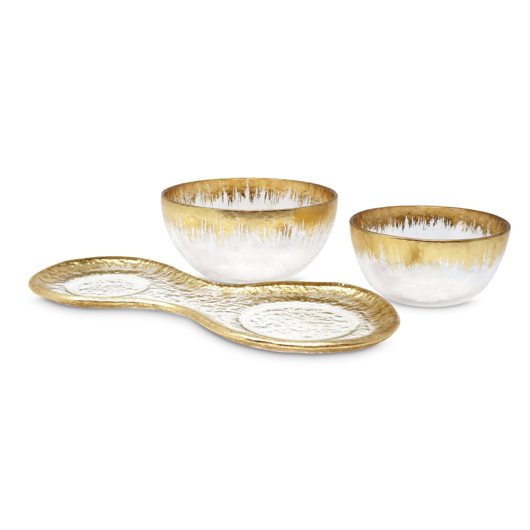 Gaugain Glass Decorative Bowl 3 Everly Quinn