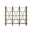 Angellyn 180cm H x 219.6cm W Bookcase