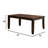 Farahn Oak Solid Wood Base Dining Table