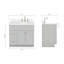 Ensemble de meuble-lavabo simple 37 po Abell-1601440388
