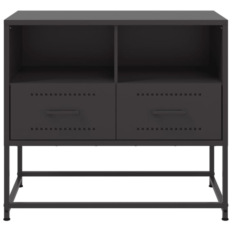 Antwana Unfinished TV Stand for TVs up to 24", Black, 68cm