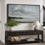 Tranquil Landscape Soft Brushstroke Lake Scene, reproduction d'art sur toile-96074573-111376756