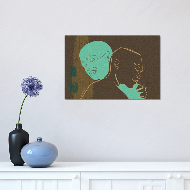 On Me 1 Piece Wall Art on Canvas, 30.48 cm H x 45.72 cm W, Wrapped Canvas