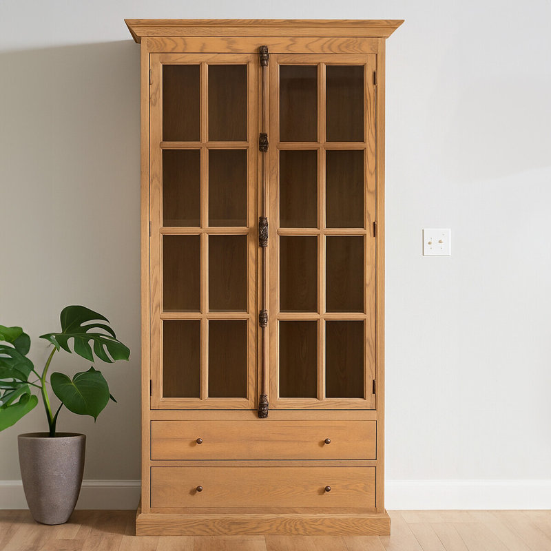 Magana 124 cm W Display Cabinet