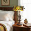 Lampe de table 17,3 po Tiffany Vintage Dragonfly (ampoule incluse)