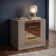 Ensemble de chambre à coucher Frum Signature à Riversand avec accent doré-129758610-201082999