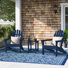 POLYWOOD x Sol 72 Jamarion 3-Piece Adirondack Set