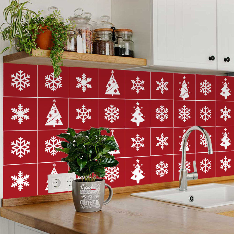 Vinyl Peel and Stick Field Tile, L 8 po x l 8 po