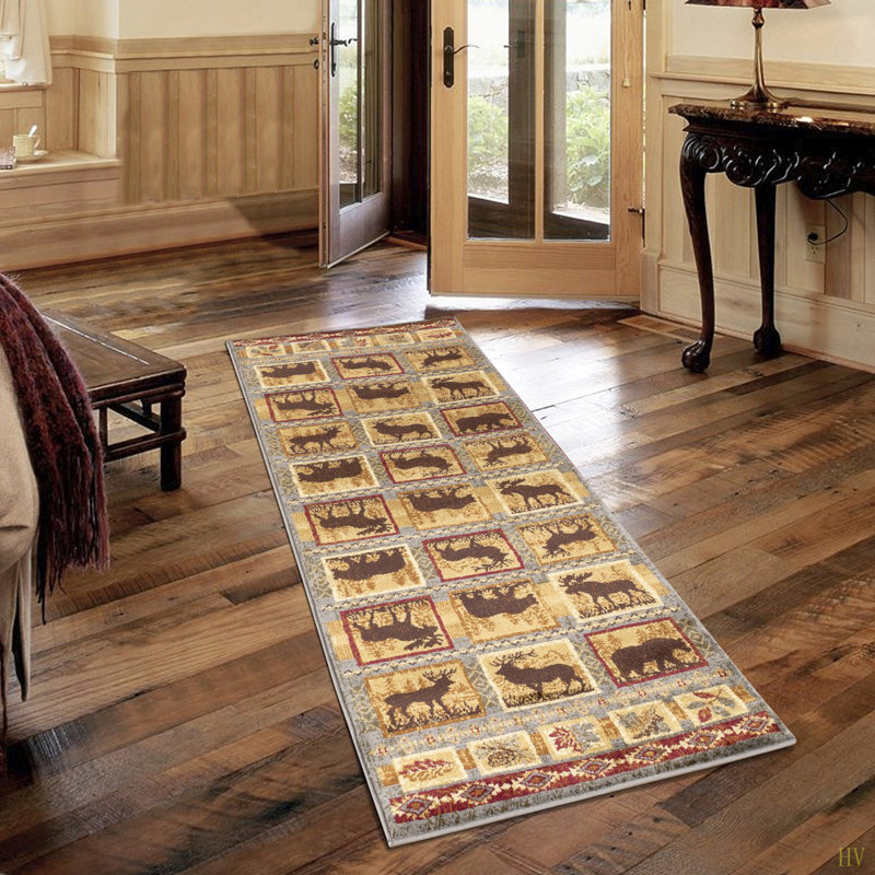 2 pi. X 3 pi Tapis Lodge, Rectangulaire 2 pi x 3 pi