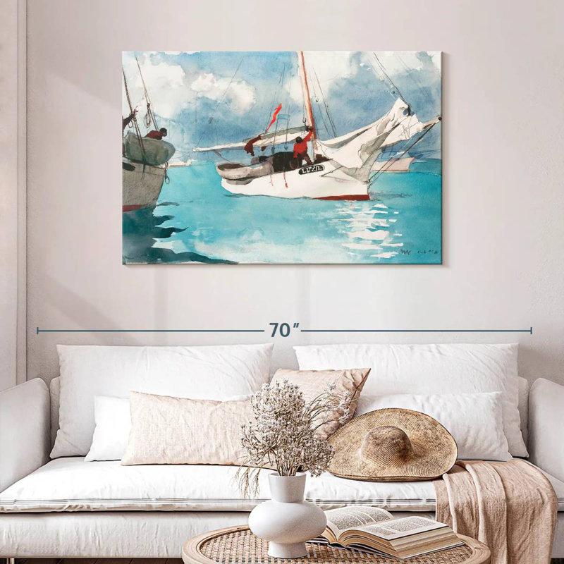 Fishing boats key west Aletra, H 30 po x l 45 po