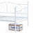Korecky Twin Size Daybed Frame, Metal Daybed Frame with Headboard, Sofa Bed for Living Room Guest Room-86455864