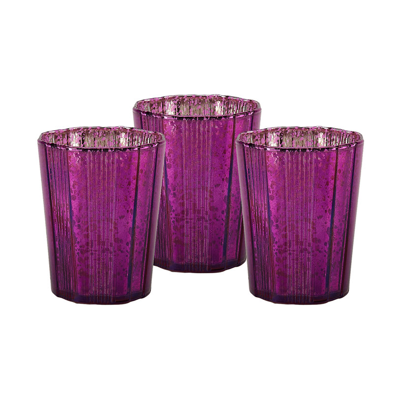 Petit porte-votive en verre yorkshire