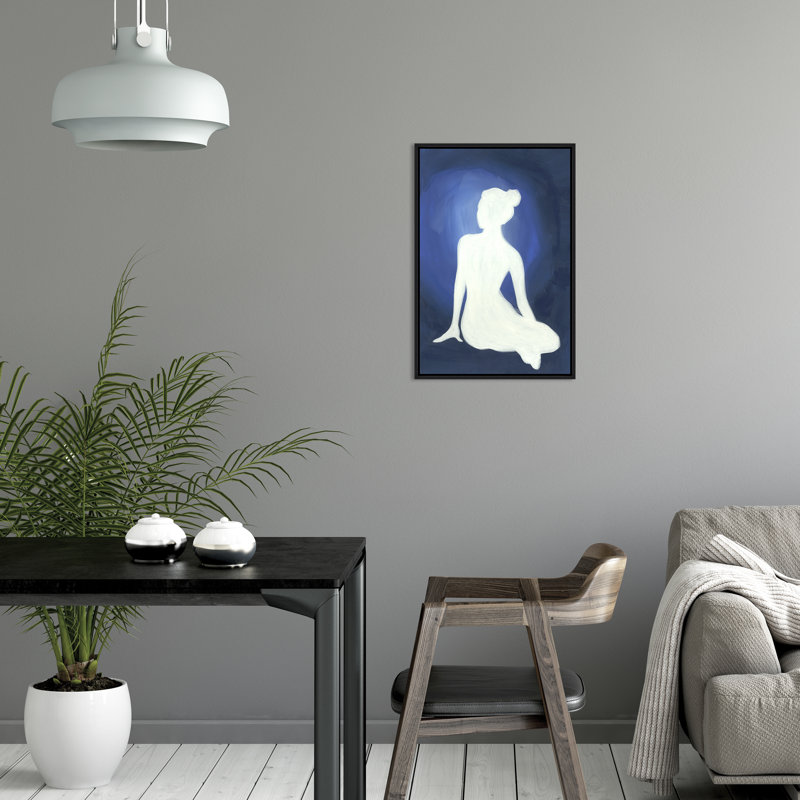 «Missy Blue I» par Janice Sadler, H 46,75 po x l 31,75 po