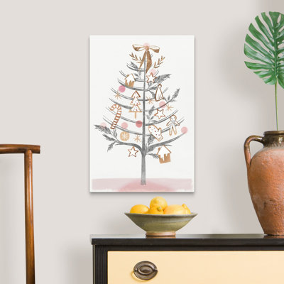 " Ginger Bread Tree I " Painting Print