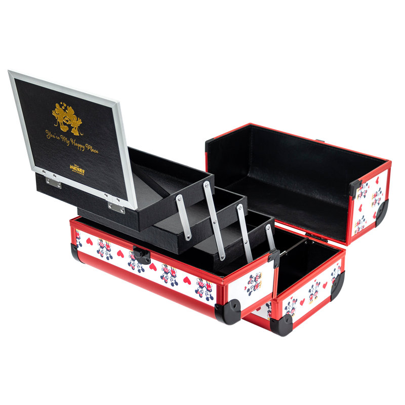 Mini-étui de voyage Disney avec miroir Mickey et Minnie Mouse SlayCase