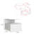 Floating Nightstand Flopini, One Drawer-829490739