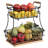 Bartell 2-Tier Rectangle Countertop Wire Basket