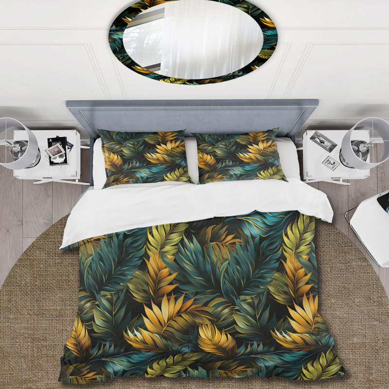 Ensemble de housse de couette Mirage Radiance, Housse de couette simple + 1 taie décorative stan